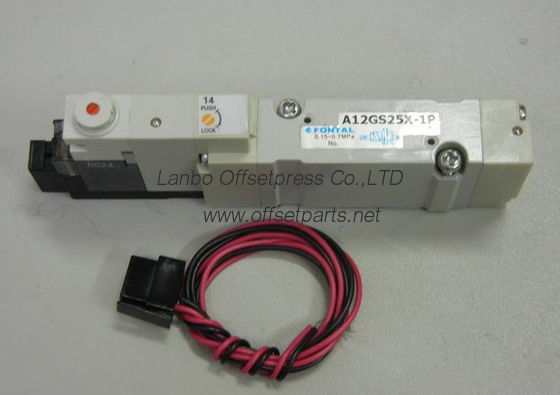 frontal DC24V A12GS25X-1P pneumatic valve , high quality special cylinder valve made in Japan