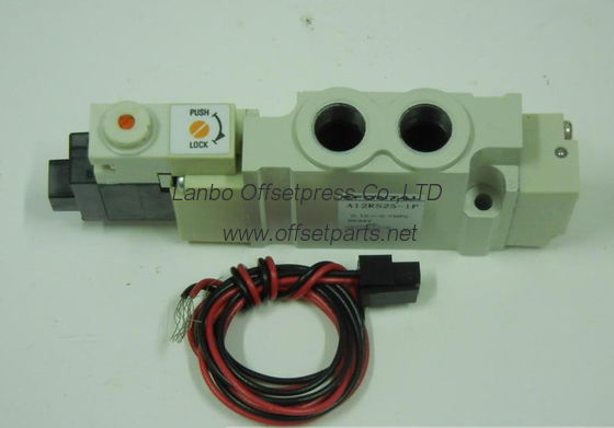 frontal DC 24V A12RS25-1P pneumatic valve , high quality original frontal cylinder valve for komori LS machine