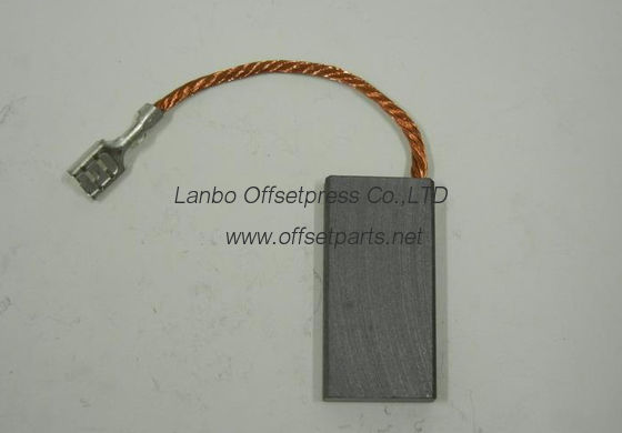 komori carbon brush 6x20x40 mm , main motor carbon spare parts