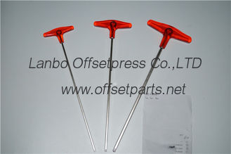good quality T type spanner , length 430 /410 / 400 mm for offset printing machine