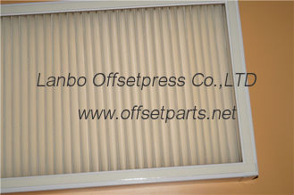 good quality filter 595x290x5mm for offset printing machine