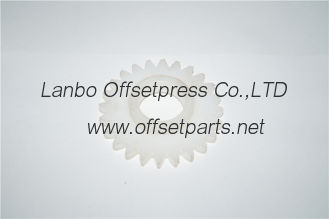 Roland white plastic gear OD80xID30 , 24 teeth for roland 200 machine