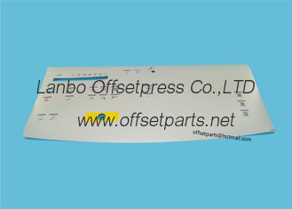 SM74 printing machine panel film sm74 panel sticker 587x260mm