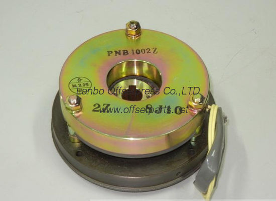 komori L-26 machine paper platform up and down motor brake FUJI PNB1002Z ,original spare parts