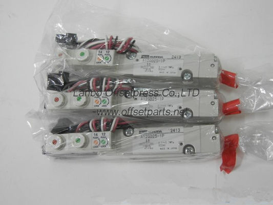 pneumatic valve kuroda A12GD25-1P , Japan original spare parts for komori LS machine