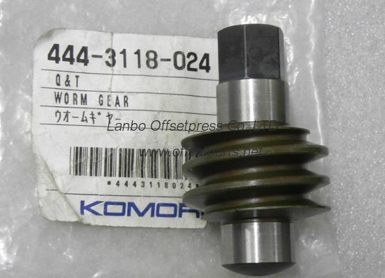 444-3118-024 new komori original rubber fix worm gear machine printing spare part