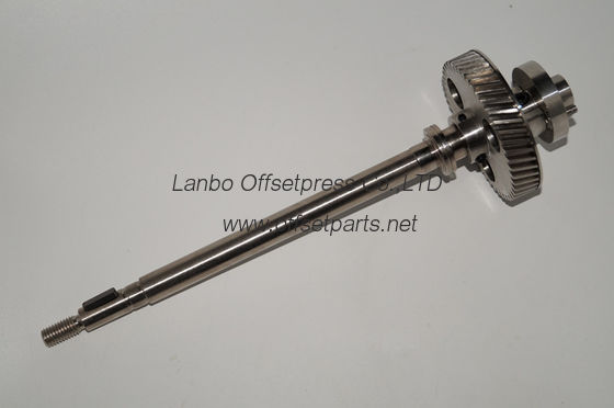 high quality replacement steel stainless gear shaft for M52 machine