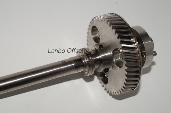 high quality replacement steel stainless gear shaft for M52 machine