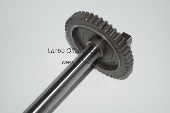 gear shaft 2 holes, M102 printing machine spare part for printing machine