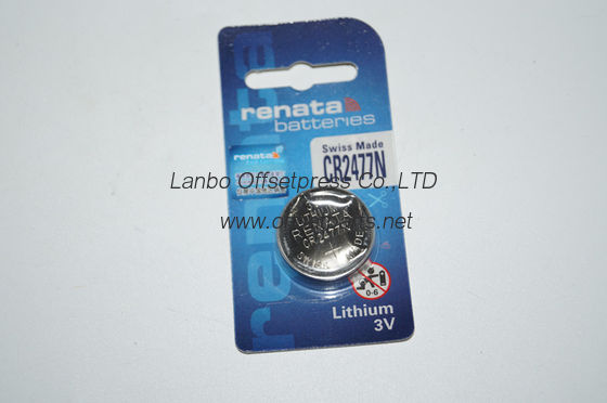 renate batteries , CR2477N , offset printing machine spare part