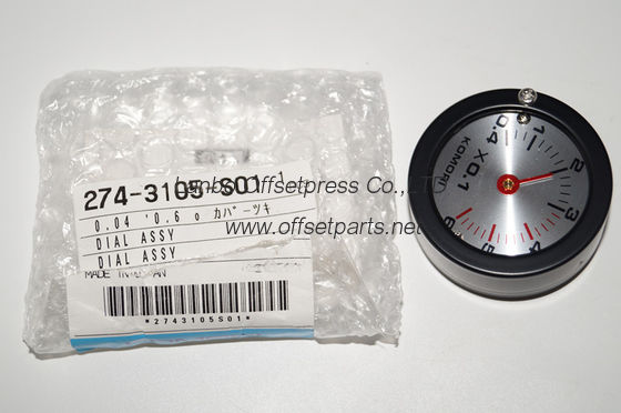 komori dial assy , 274-3105-S01 , komori original part 2743105S01