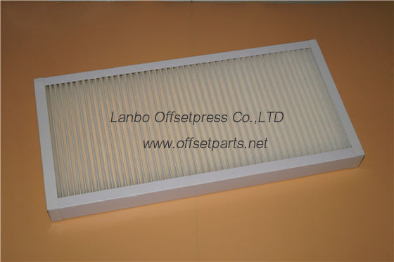 good quality filter 595x290x5mm for offset printing machine
