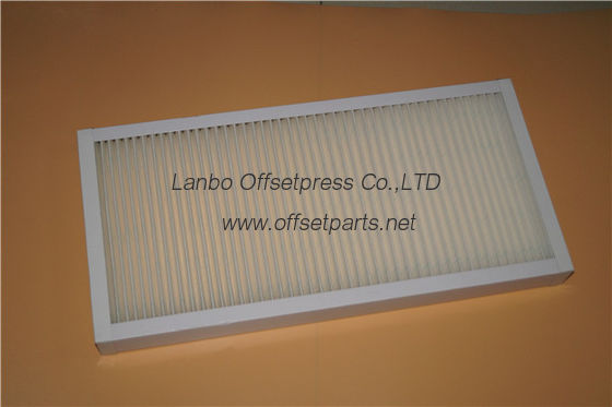 good quality filter 595x290x5mm for offset printing machine