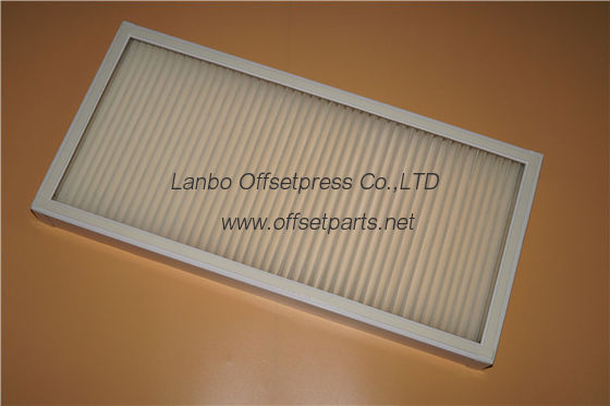 good quality filter 595x290x5mm for offset printing machine