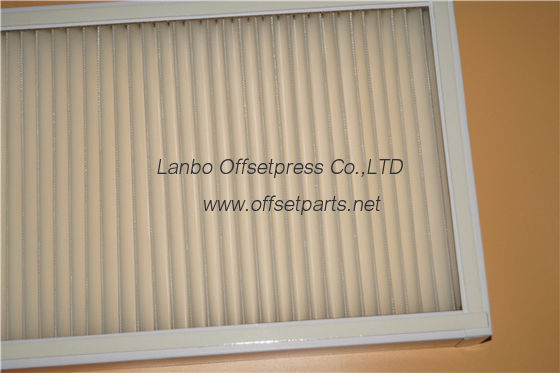 good quality filter 595x290x5mm for offset printing machine