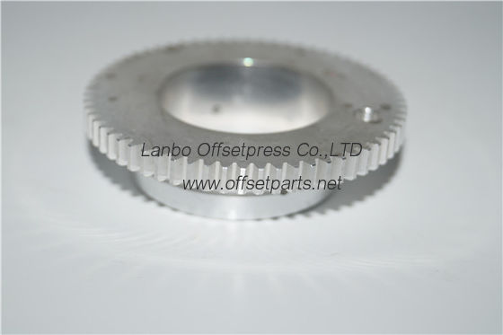 high quality gear 64 tooth OD 66 x ID 36 x H 5.5 ,OD 45 , 5 holes