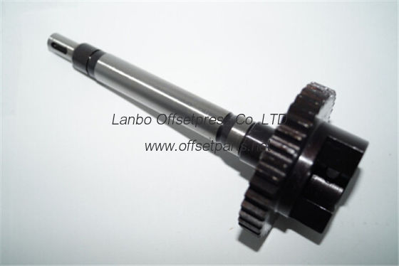 gear shaft , M2.030.510 , spare parts for offset printing SM74 machine