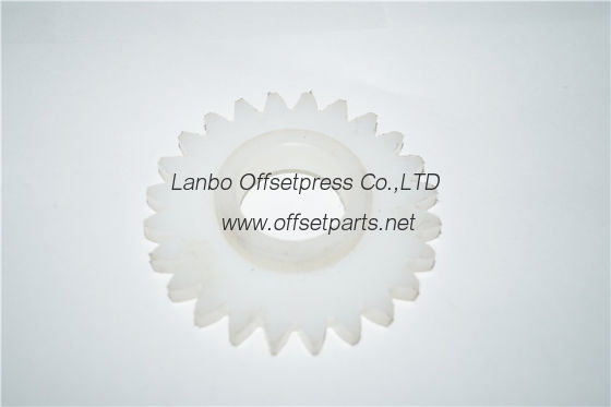 Roland white plastic gear OD80xID30 , 24 teeth for roland 200 machine