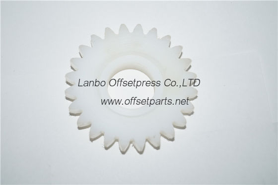 Roland white plastic gear OD80xID30 , 24 teeth for roland 200 machine