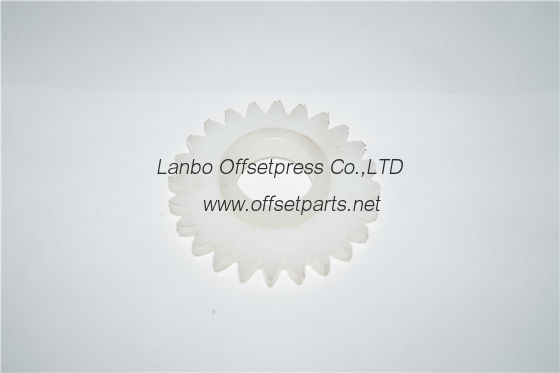 Roland white plastic gear OD80xID30 , 24 teeth for roland 200 machine