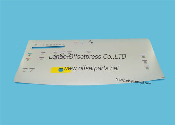 SM74 printing machine panel film sm74 panel sticker 587x260mm