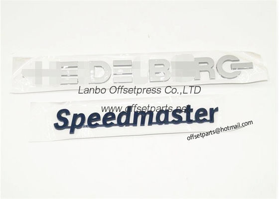 10.111.7699 10.111.5499 Product designation for SM74 machine logo lable for sm74 machine